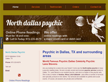 Tablet Screenshot of northdallaspsychic.com